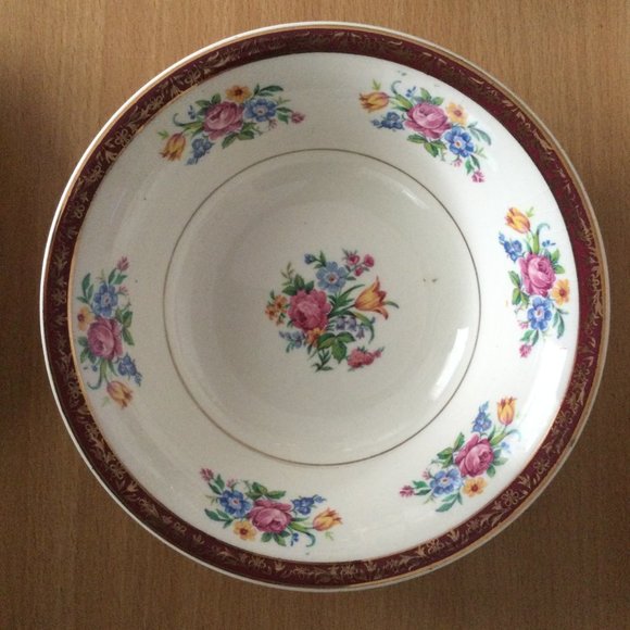 Vintage Tudor Rose Swinnertons Staffordshire Made in England lot of bowls plate - Picture 6 of 12